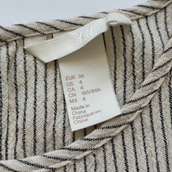 Pin Stripe Ruffle Blouse - Picture 7 of 12